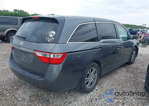 2012 Honda Odyssey Ex-L z USA, uszkodzony, nr VIN 5FNRL5H69CB061003